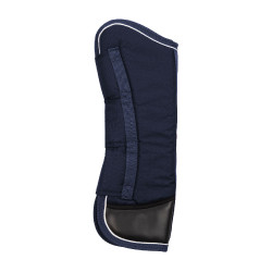 Juego de protectores de transporte y protector de cola Equestro con parche de caucho Marino Azul marino