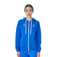 Sudadera con capucha para mujer Equestro x FISE Azul de Savoie