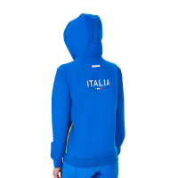 Sudadera con capucha para mujer Equestro x FISE Azul de Savoie