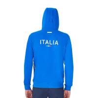 Sudadera con capucha para hombre Equestro x FISE Azul de Savoie