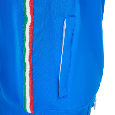 Sudadera con capucha para hombre Equestro x FISE Azul de Savoie