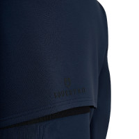 Sudadera de mujer Equestro con cortes Americana marina Azul marino Sudadera de mujer Equestro con cortes Americana marina Azul marino