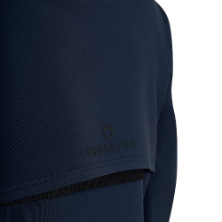 Sudadera de mujer Equestro con cortes Americana marina Azul marino