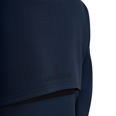 Sudadera de mujer Equestro con cortes Americana marina Azul marino