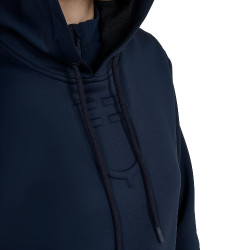 Sudadera de mujer Equestro con cortes Americana marina Azul marino