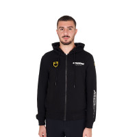 Sudadera con capucha para hombre Equestro Scuderia Negro