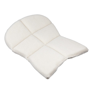 Manta de espalda sintética Burioni Blanco