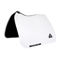 Manta de doma Acavallo Sublime de tejido técnico a cuadros Blanco