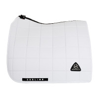 Manta de doma Acavallo Sublime de tejido técnico a cuadros Blanco