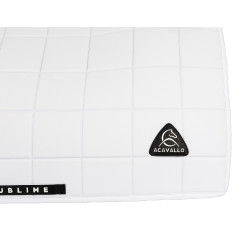 Manta de doma Acavallo Sublime de tejido técnico a cuadros Blanco