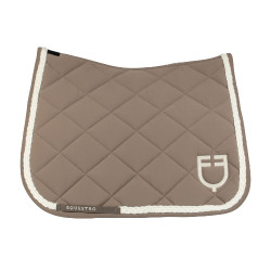 Manta de doma Equestro con cordón trenzado Nogal / blanco antiguo Marr&amp;amp;amp;oacute;n