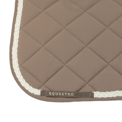 Manta de doma Equestro con cordón trenzado Nogal / blanco antiguo Marr&amp;amp;amp;oacute;n