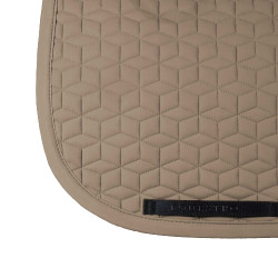 Manta de doma Equestro acolchada en cubos Nuez Marrón