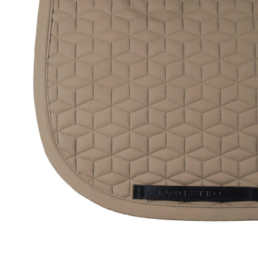 Manta de doma Equestro acolchada en cubos Nuez Marrón