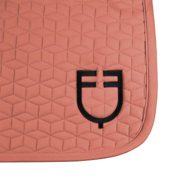 Manta de doma Equestro acolchada en cubos Secuoya Rojo Manta de doma Equestro acolchada en cubos Secuoya Rojo