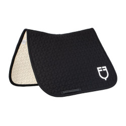 Manta de doma Equestro acolchada en cubos Negro Manta de doma Equestro acolchada en cubos Negro