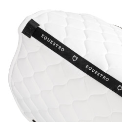 Manta de doma Equestro acolchada tipo cebolla Blanco