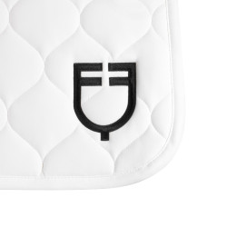 Manta de doma Equestro acolchada tipo cebolla Blanco