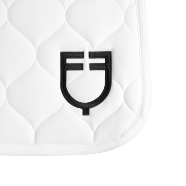 Manta de doma Equestro acolchada tipo cebolla Blanco
