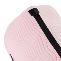 Manta de salto Equestro acolchada Wave en tejido técnico Bailarina / madreselva Rosa Manta de salto Equestro acolchada Wave en tejido técnico Bailarina / madreselva Rosa