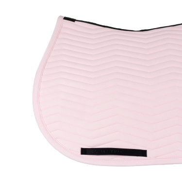 Manta de salto Equestro acolchada Wave en tejido técnico Bailarina / madreselva Rosa Manta de salto Equestro acolchada Wave en tejido técnico Bailarina / madreselva Rosa