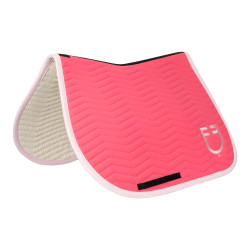 Manta de salto Equestro acolchada Wave en tejido técnico Madreselva / bailarina Rosa Manta de salto Equestro acolchada Wave en tejido técnico Madreselva / bailarina Rosa
