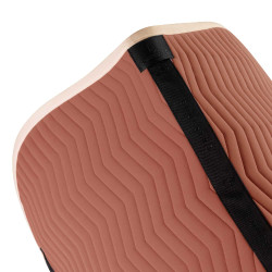 Manta de salto Equestro acolchada Wave en tejido técnico Redwood / blanco antiguo Rojo Manta de salto Equestro acolchada Wave en tejido técnico Redwood / blanco antiguo Rojo