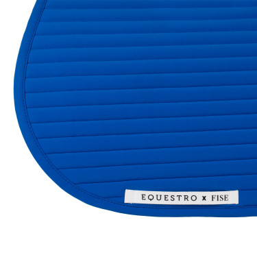 Mantilla de salto Equestro x FISE con logo bordado Azul de Savoie Mantilla de salto Equestro x FISE con logo bordado Azul de Savoie