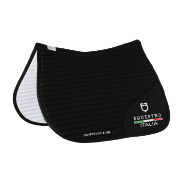 Mantilla de salto Equestro x FISE con logo bordado Negro