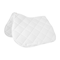 Manta de salto Equestro en tejido técnico transpirable Blanco / blanco