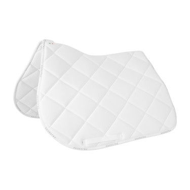 Manta de salto Equestro en tejido técnico transpirable Blanco / blanco Manta de salto Equestro en tejido técnico transpirable Blanco / blanco