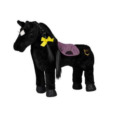 Manta Equestro para caballo de juguete Rosa gris oscuro