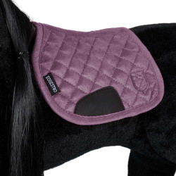 Manta Equestro para caballo de juguete Rosa gris oscuro