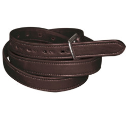 Correas de estribo de nailon recubiertas de cuero Flags & Cup Correas de estribo de nailon recubiertas de cuero Flags & Cup