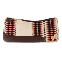 Manta western Pool’s contorneada Beige / azul claro