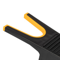 Tirabotas de plástico Supreme Negro