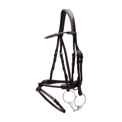 Brida de cuero redonda Working By Dy'on Negro Brida de cuero redonda Working By Dy'on Negro