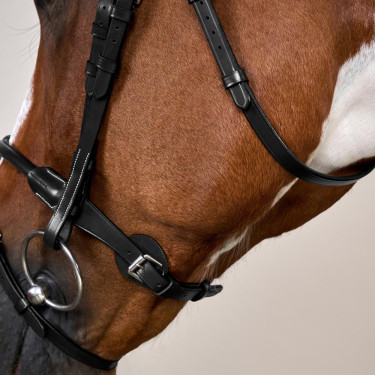 Brida de cuero redonda Working By Dy'on Negro Brida de cuero redonda Working By Dy'on Negro