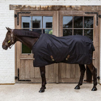 Manta de exterior impermeable All Weather Classic Kentucky Negro