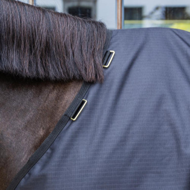 Manta de exterior impermeable All Weather Classic Kentucky Negro