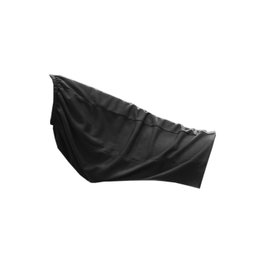 Cubrecuello polar para caballos Kentucky Negro