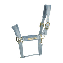 Cabezada Velvet Kentucky Azúl claro