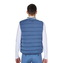 Chaleco sin mangas para hombre Equestro de nailon Mar de Bering Azul