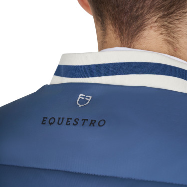 Chaleco sin mangas para hombre Equestro de nailon Mar de Bering Azul