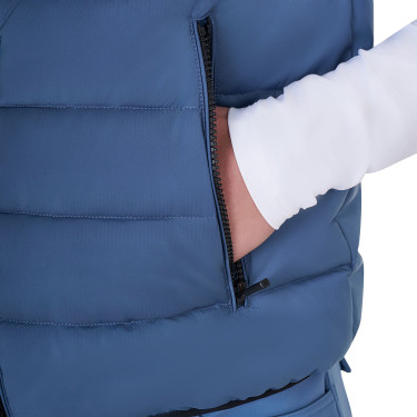 Chaleco sin mangas para hombre Equestro de nailon Mar de Bering Azul