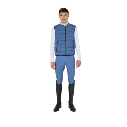 Chaleco sin mangas para hombre Equestro de nailon Mar de Bering Azul