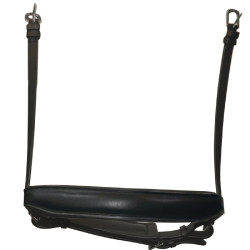 Muserola doma larga Flags & Cup Castaño