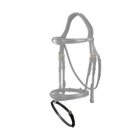 Pasador Dy'on para barbada 4/8" Negro