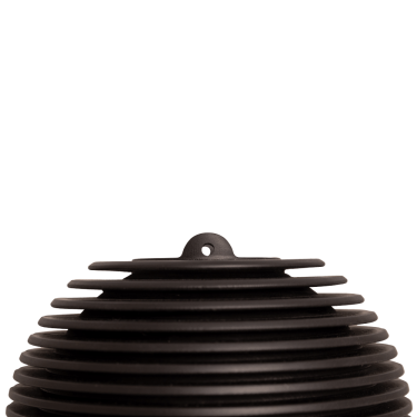 Bola de protección de ramal y pared Pro Grooming Deluxe de Kentucky en caucho Negro Bola de protección de ramal y pared Pro Grooming Deluxe de Kentucky en caucho Negro