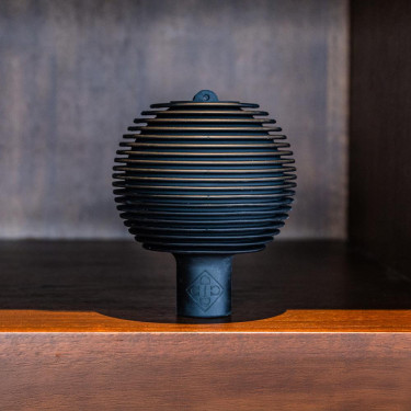 Bola de protección de ramal y pared Pro Grooming Deluxe de Kentucky en caucho Negro Bola de protección de ramal y pared Pro Grooming Deluxe de Kentucky en caucho Negro